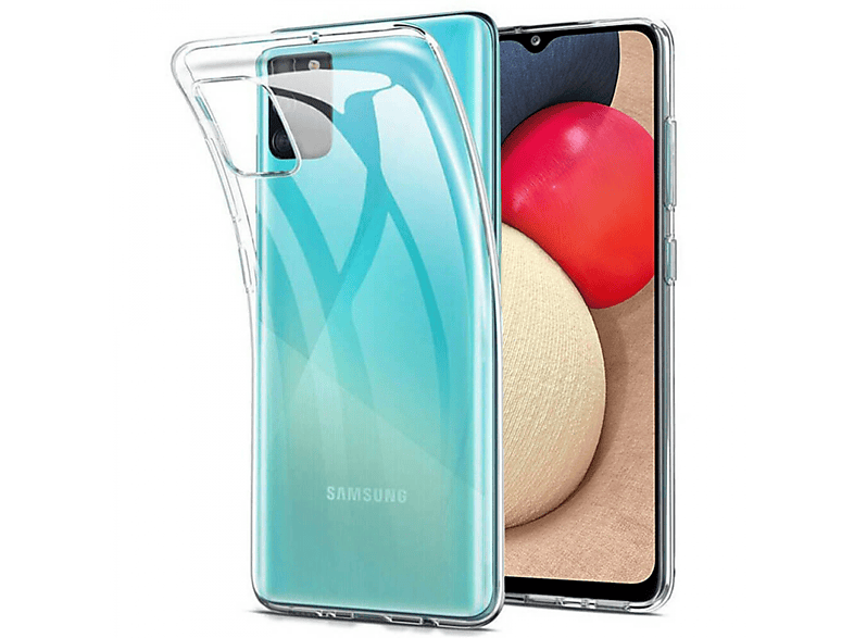 Transparent Galaxy Samsung, Backcover, A02s, CA4, CASEONLINE