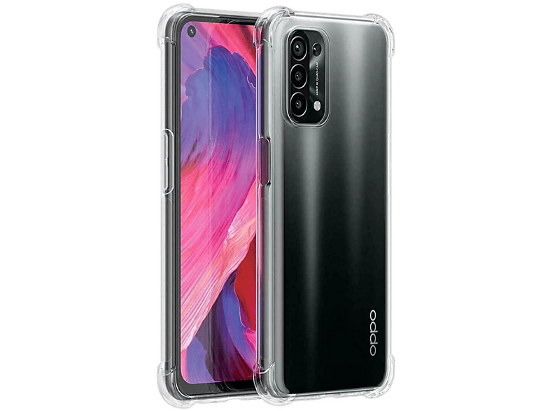 CASEONLINE Shockproof, Backcover, Oppo, A54 5G, Multicolor
