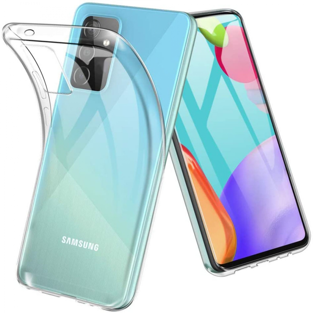 5G, Backcover, A72 Samsung, CASEONLINE CA4, Galaxy Transparent