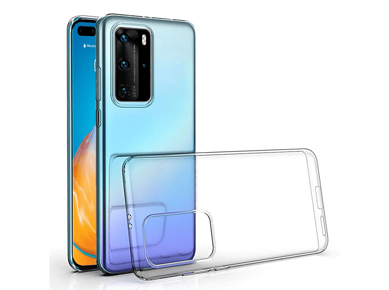 Backcover, CA4, Pro, Huawei, Transparent CASEONLINE P40