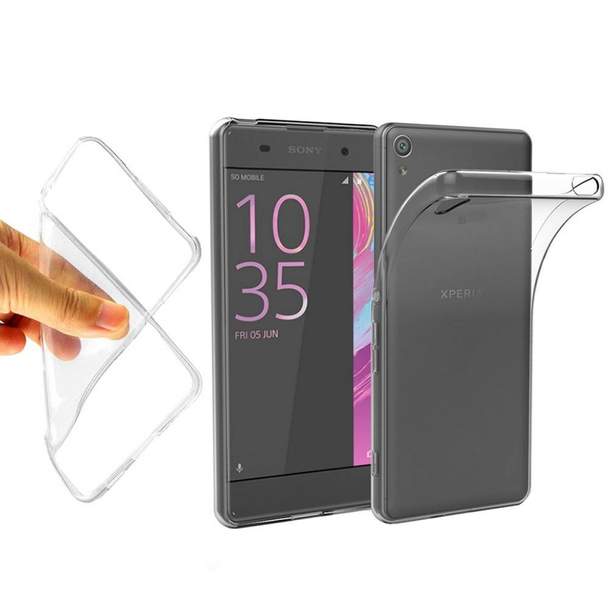 Sony, Transparent X CASEONLINE CA4, Performance, Xperia Backcover,