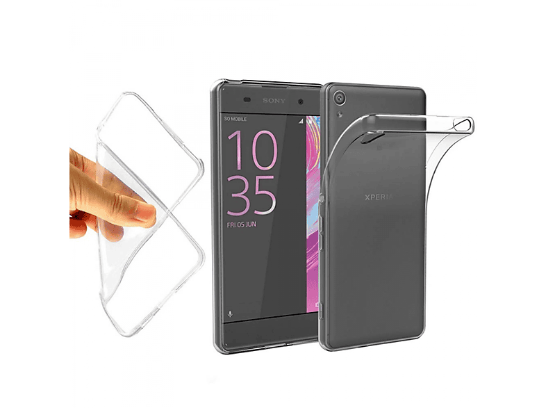 CASEONLINE CA4, Backcover, Sony, Xperia X Performance, Transparent