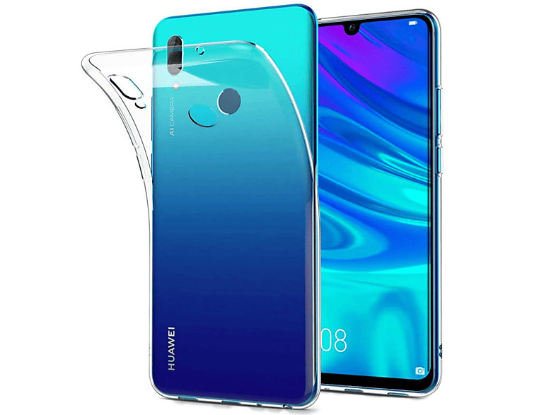 Transparent CA4, 2019, Y6 Huawei, CASEONLINE Backcover,