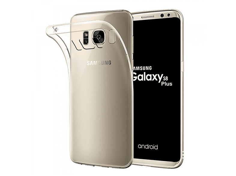 CA4, CASEONLINE Plus, Galaxy Transparent Backcover, S8 Samsung,