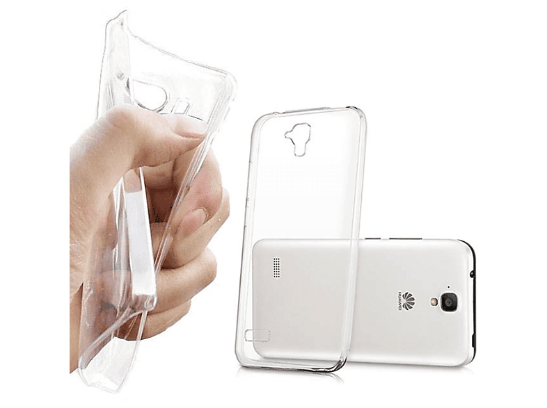 CASEONLINE CA4, Backcover, Huawei, Y5, Transparent