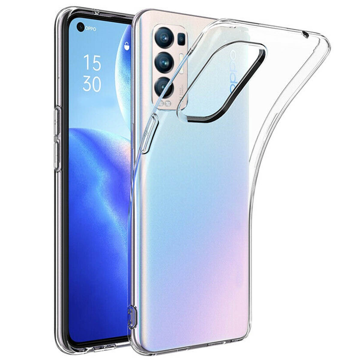 CASEONLINE CA4, X3 Find Backcover, Oppo, Neo Transparent 5G