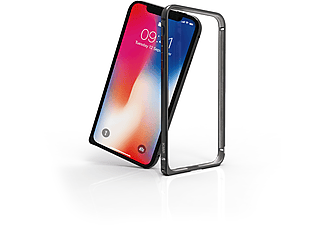 KMP Bumper - Schutzrahmen für iPhone X grau, Bumper, iPhone, X, grau