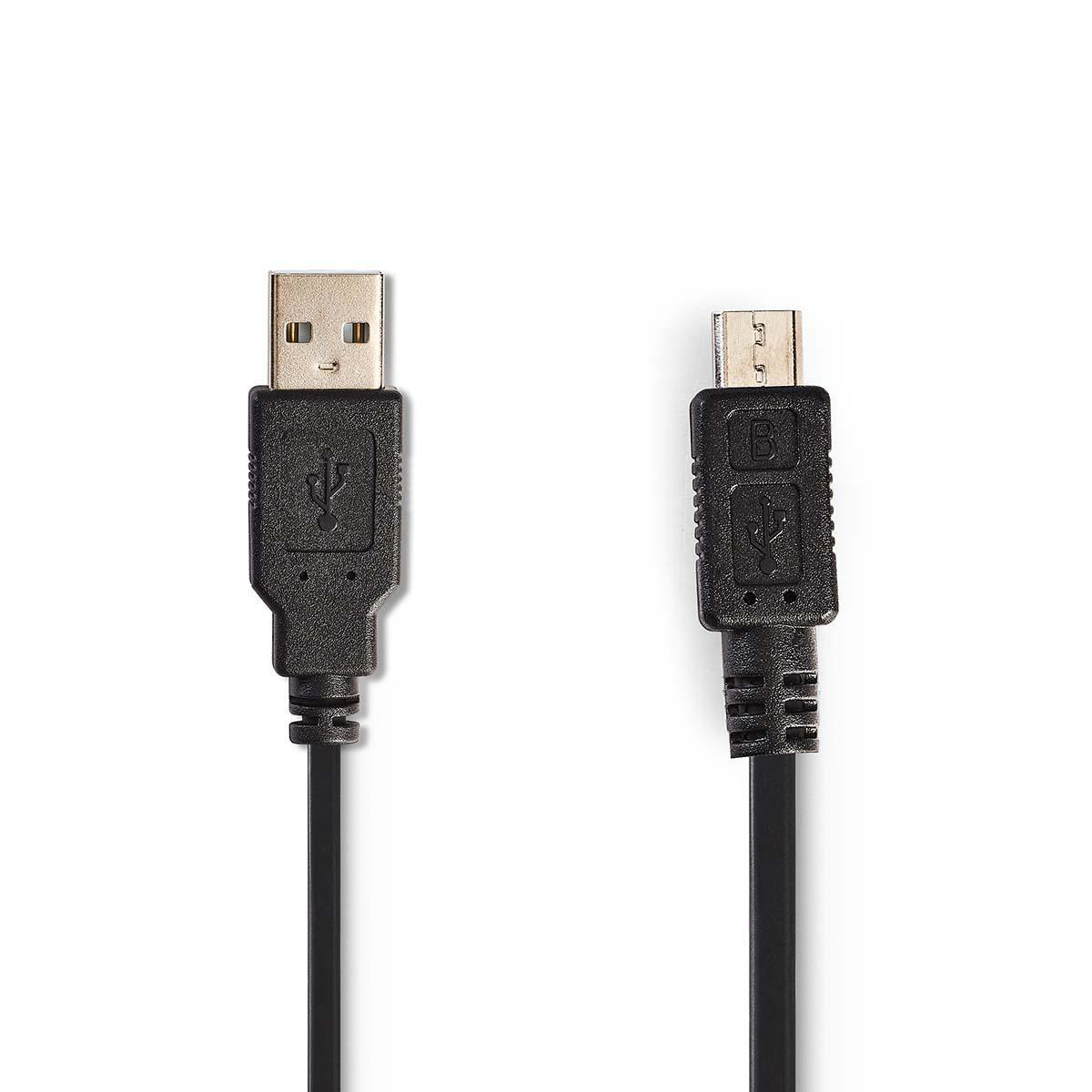 2,00 m NEDIS CCGP60540BK20, USB-Kabel,