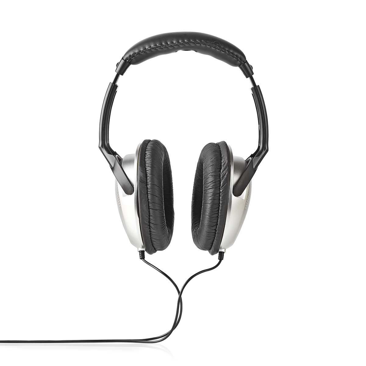 Kopfhörer HPWD1201BK, Over-ear Silber NEDIS