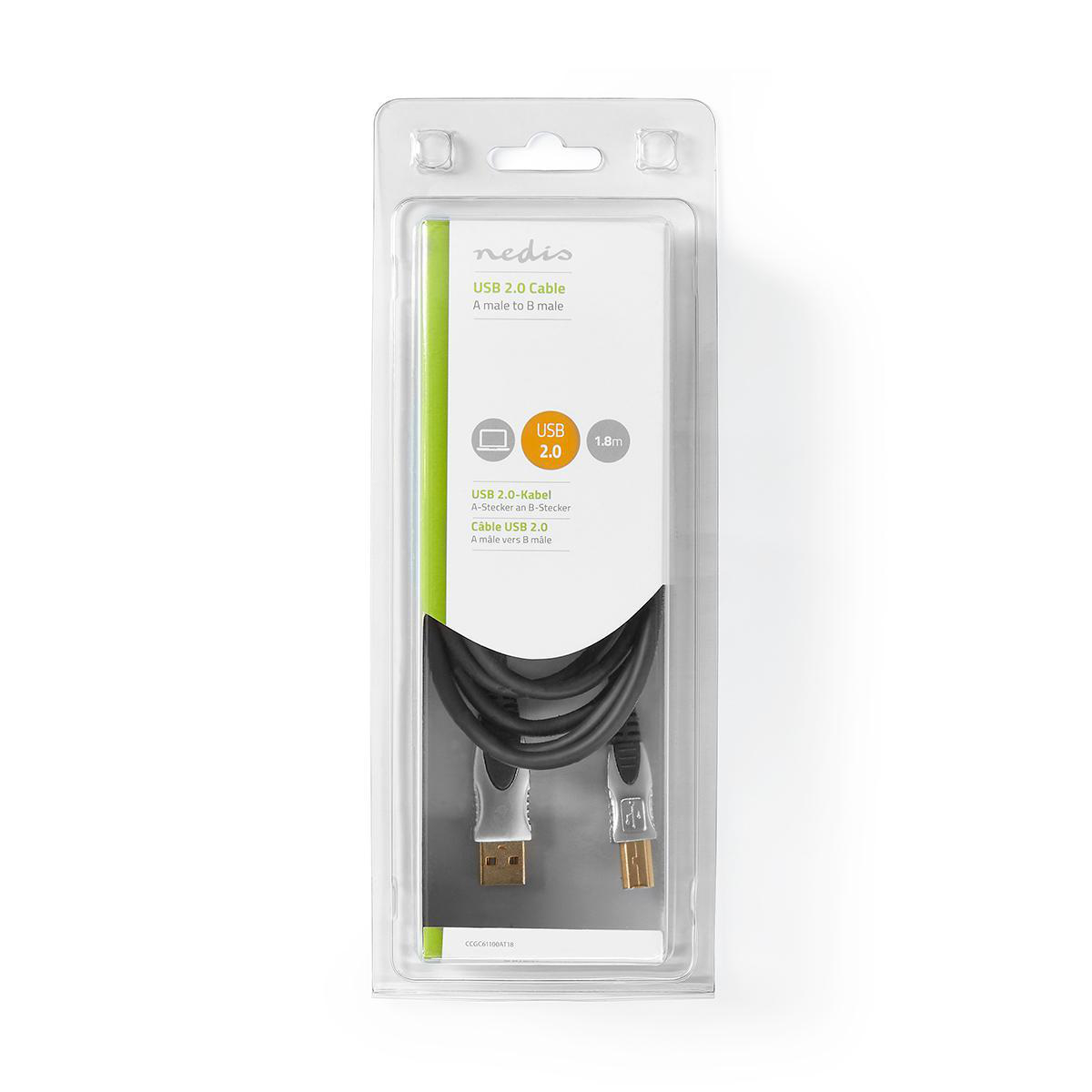 NEDIS USB-Kabel CCGC61100AT50