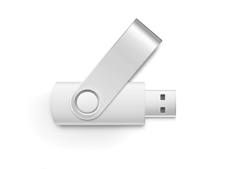 USB GERMANY Swivel 16GB USB-Stick 16 GB) (Weiß