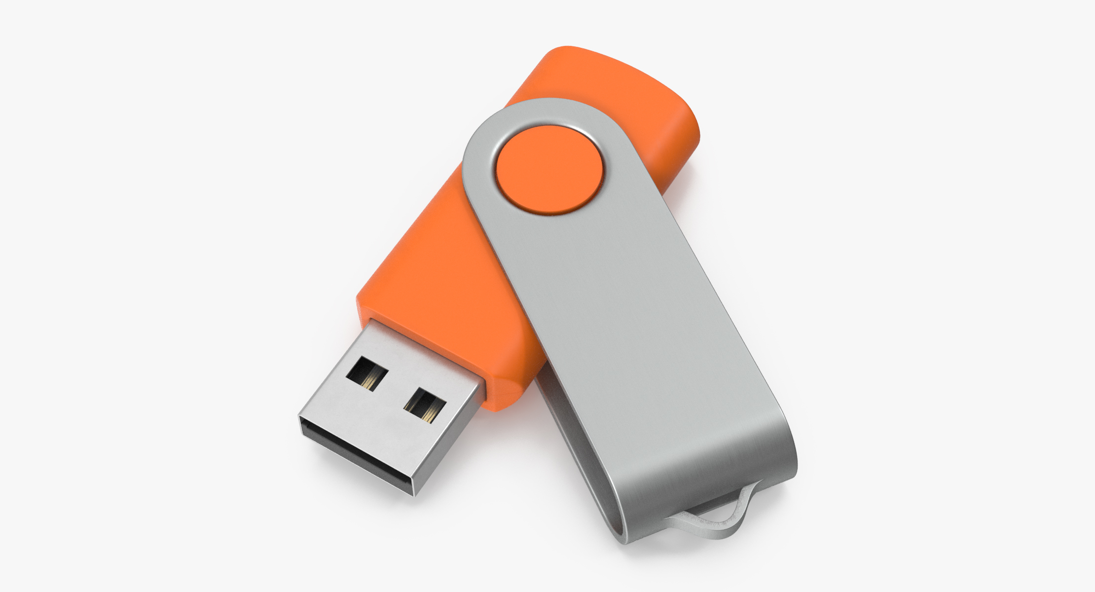 GB) (Orange, GERMANY 1 USB-Stick Swivel USB 1GB