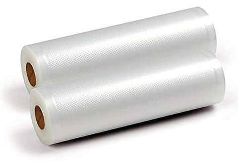 Bolsas de envasado - LAICA 1 pack de 2 rollos de 20x600 cm. para hacer bolsas de vacío LAICA VT3508,  Libres de BPA, Transparente