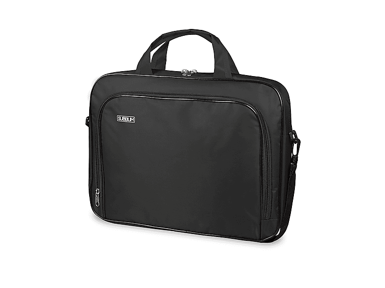 SUBBLIM Cartella Portadocumenti Unisex | Negra, Taglia Grande | Materiale Poliestere Con Chiusura Zip