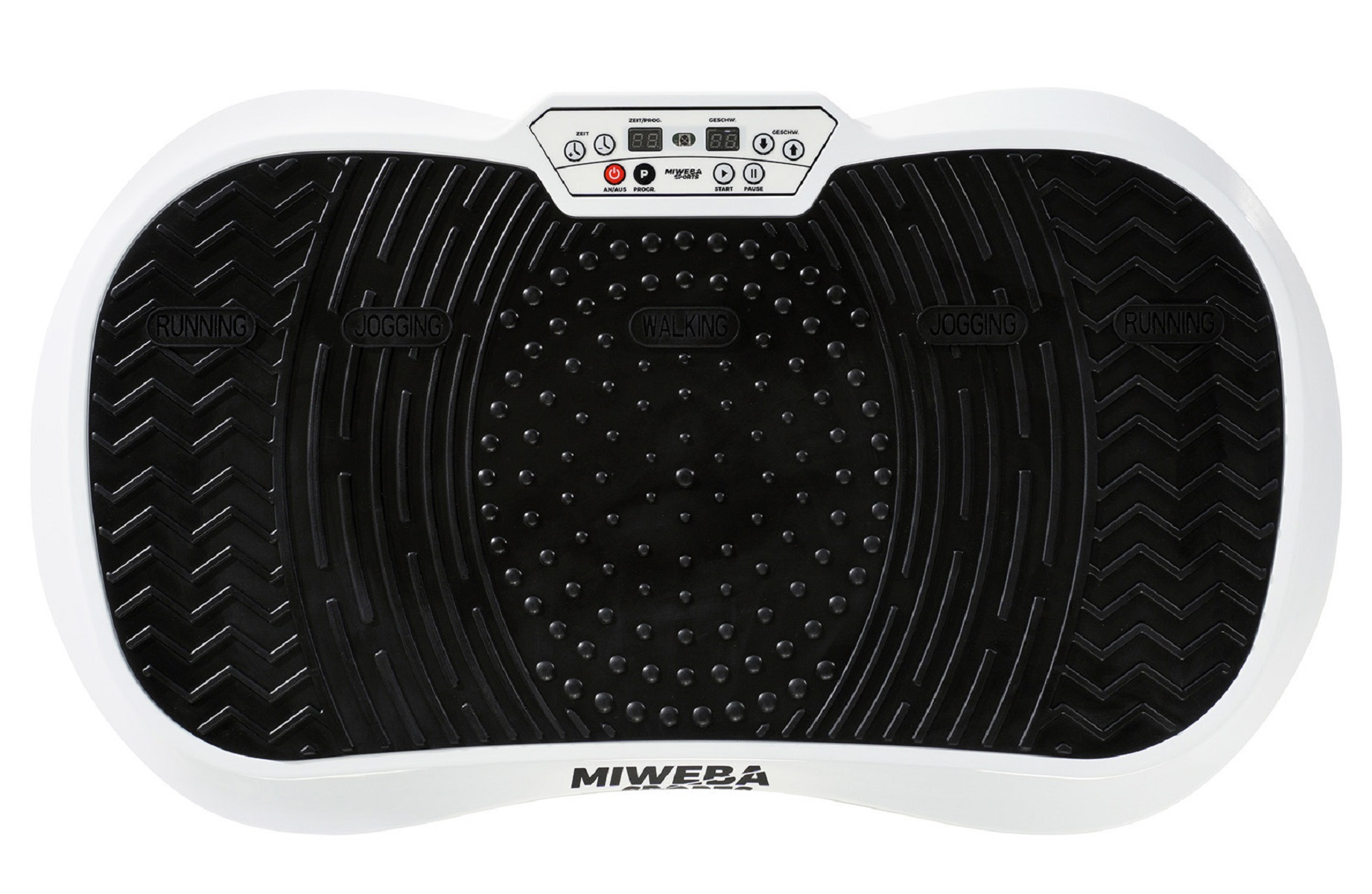 MIWEBA SPORTS MV100 2D Vibrationsplatte, weiß