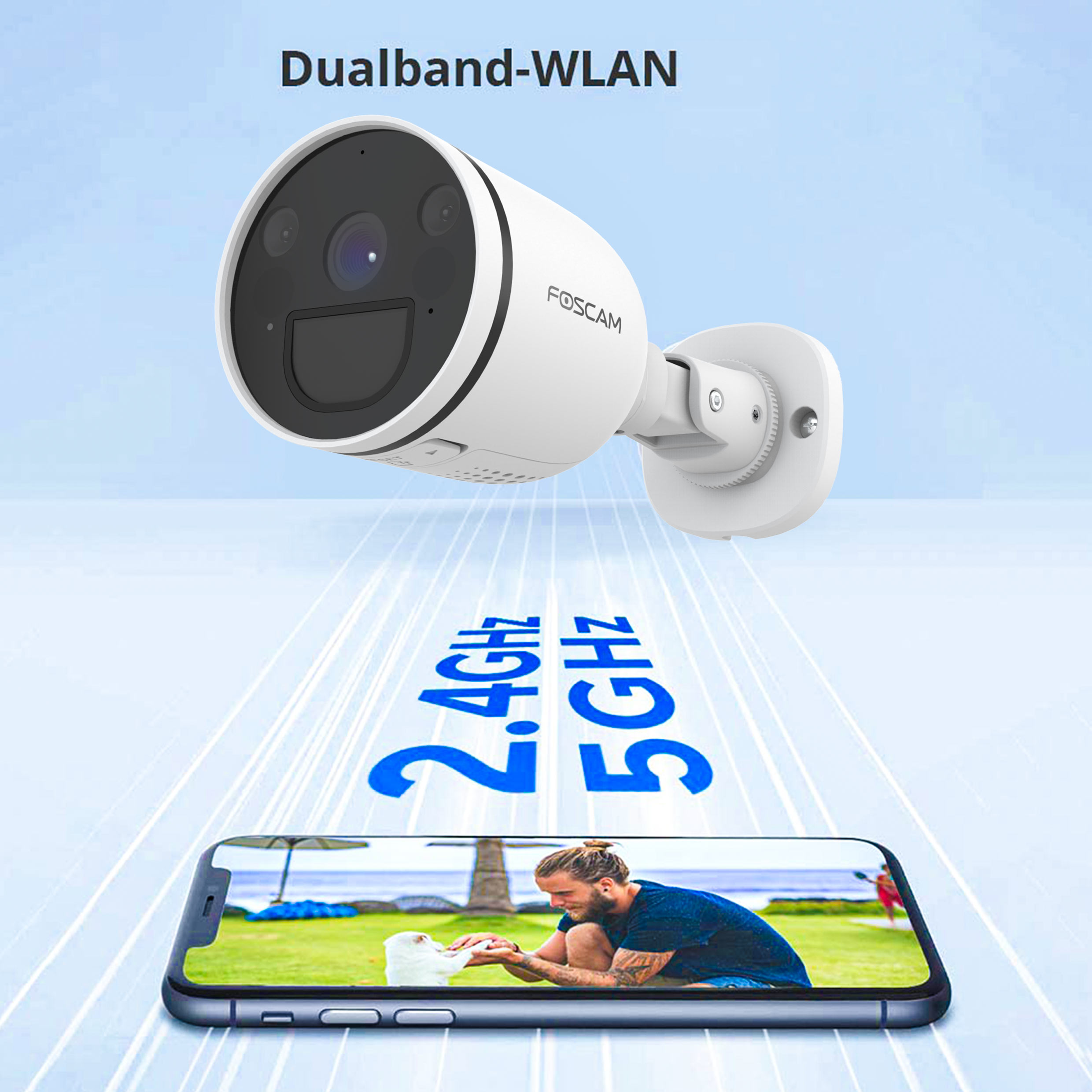 FOSCAM S41, pixels 2560 x Überwachungskamera, Auflösung 1440 Video