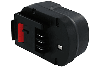 AGI Akku kompatibel mit Black & Decker A1712 Werkzeugakku/Ladegerät Black & Decker, schwarz