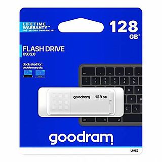 Pendrive - GOODRAM Pendrive USB 2.0 Goodram 128GB UME2 Blanco