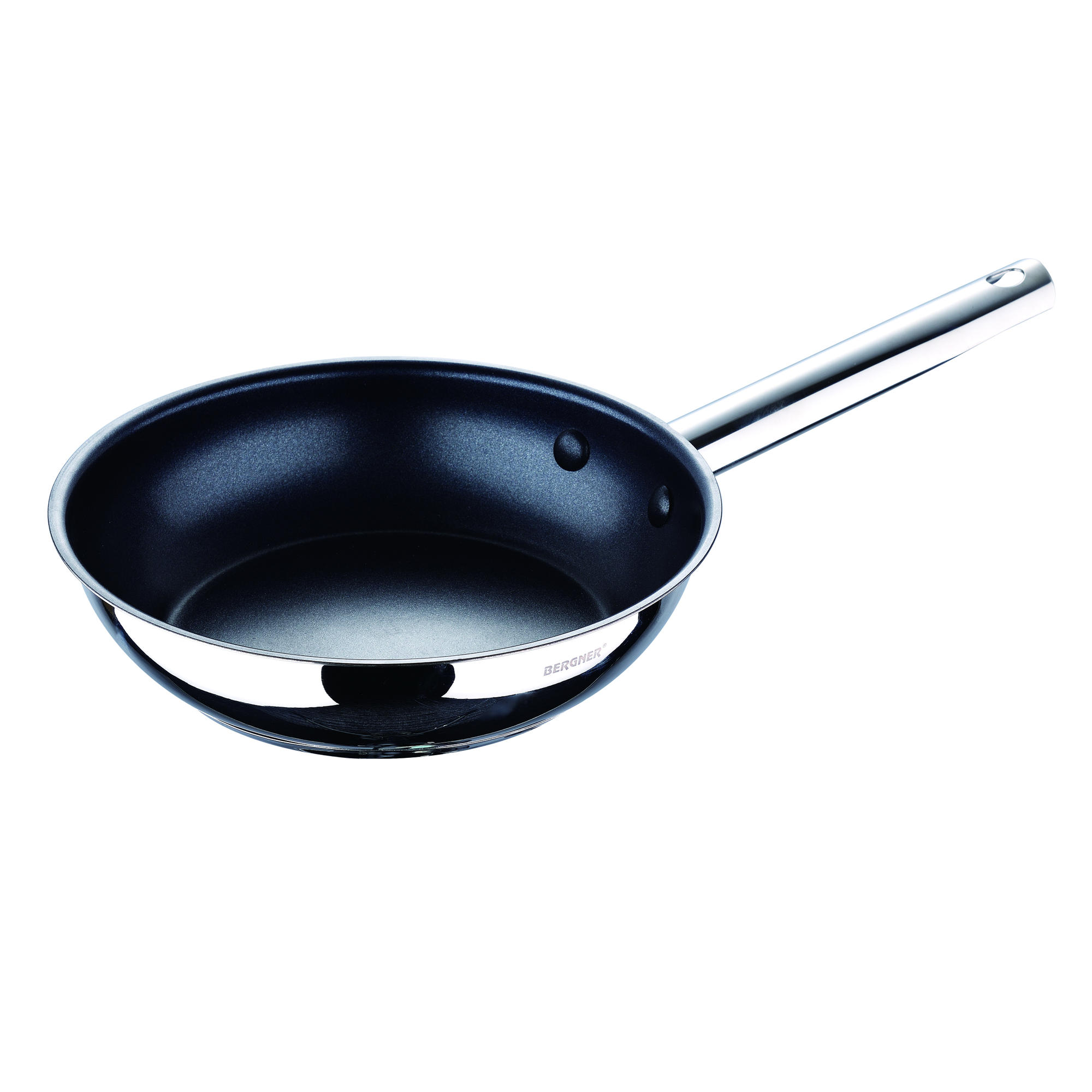 Sartén Frypan 20X5.0Cm Acero Inox Inducción Gourmet Bg - BERGNER BG-32160-MM