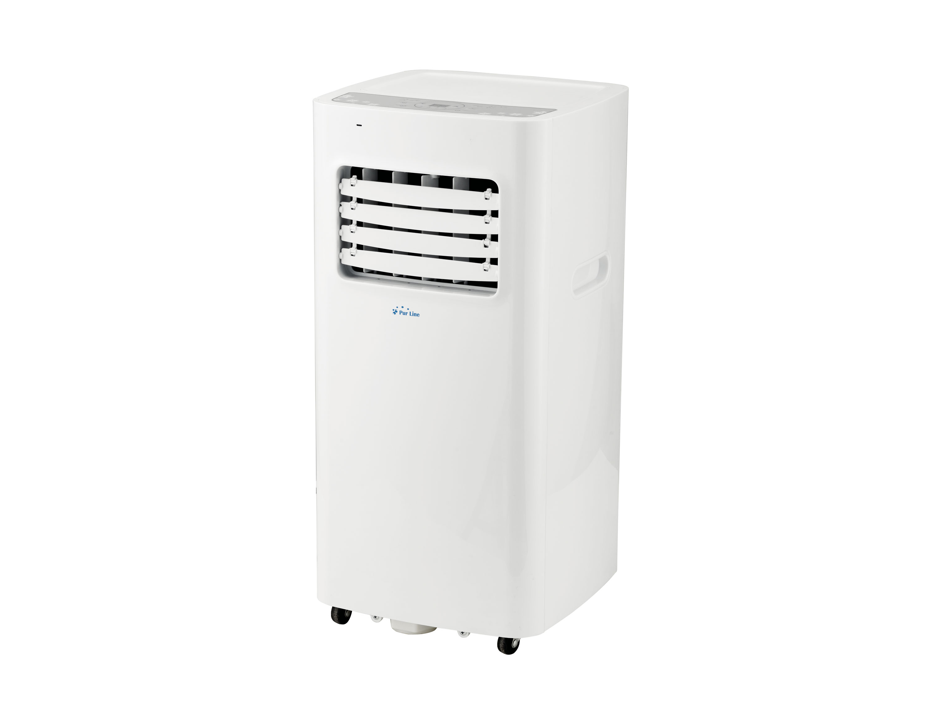 PURLINE Tragbares Klimagerät mit A) Fernbedienung Raumgröße: 15 mobile Klimaanlage Kühlleistung Weiß m², und (Max. EEK: 1750