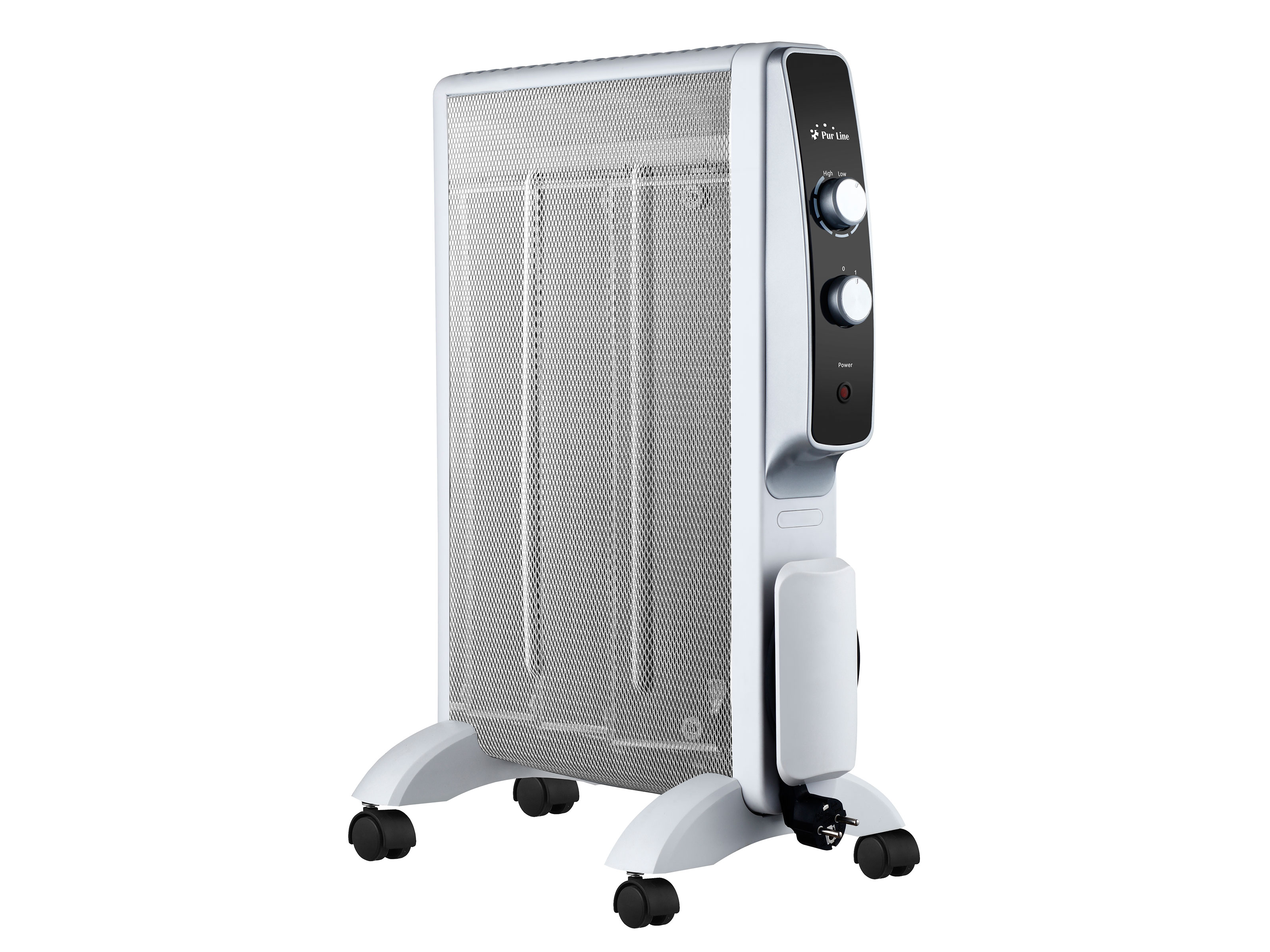 Purline Mr1500w Calefactor interior radiadores de mica blanco 1500w con
