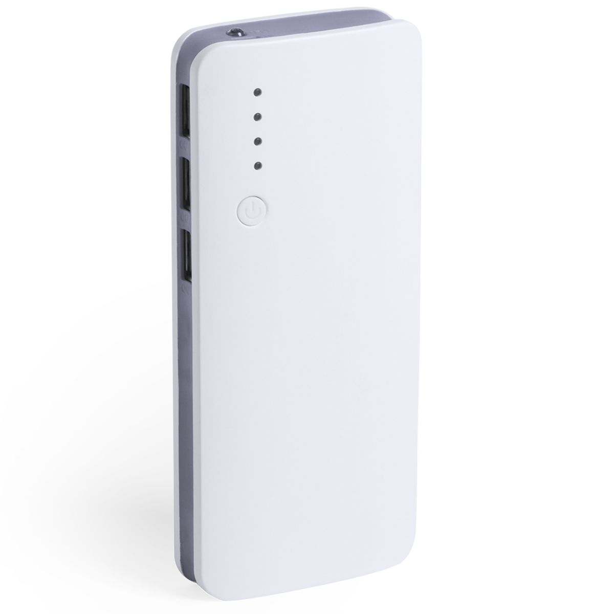 Power Bank Universal 3 USB Linterna 10.000 mAh Gris SMTK-5779G;SMARTEK, Gris