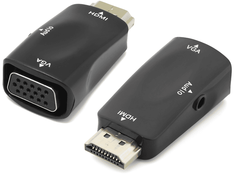 Vídeo - Adaptador HDMI a VGA con Sonido Size Negro 28.0048 UNOTEC, Otro |