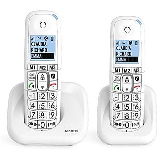 Teléfonos fijos inalámbricos - ALCATEL XL785, Análogo, Blanco