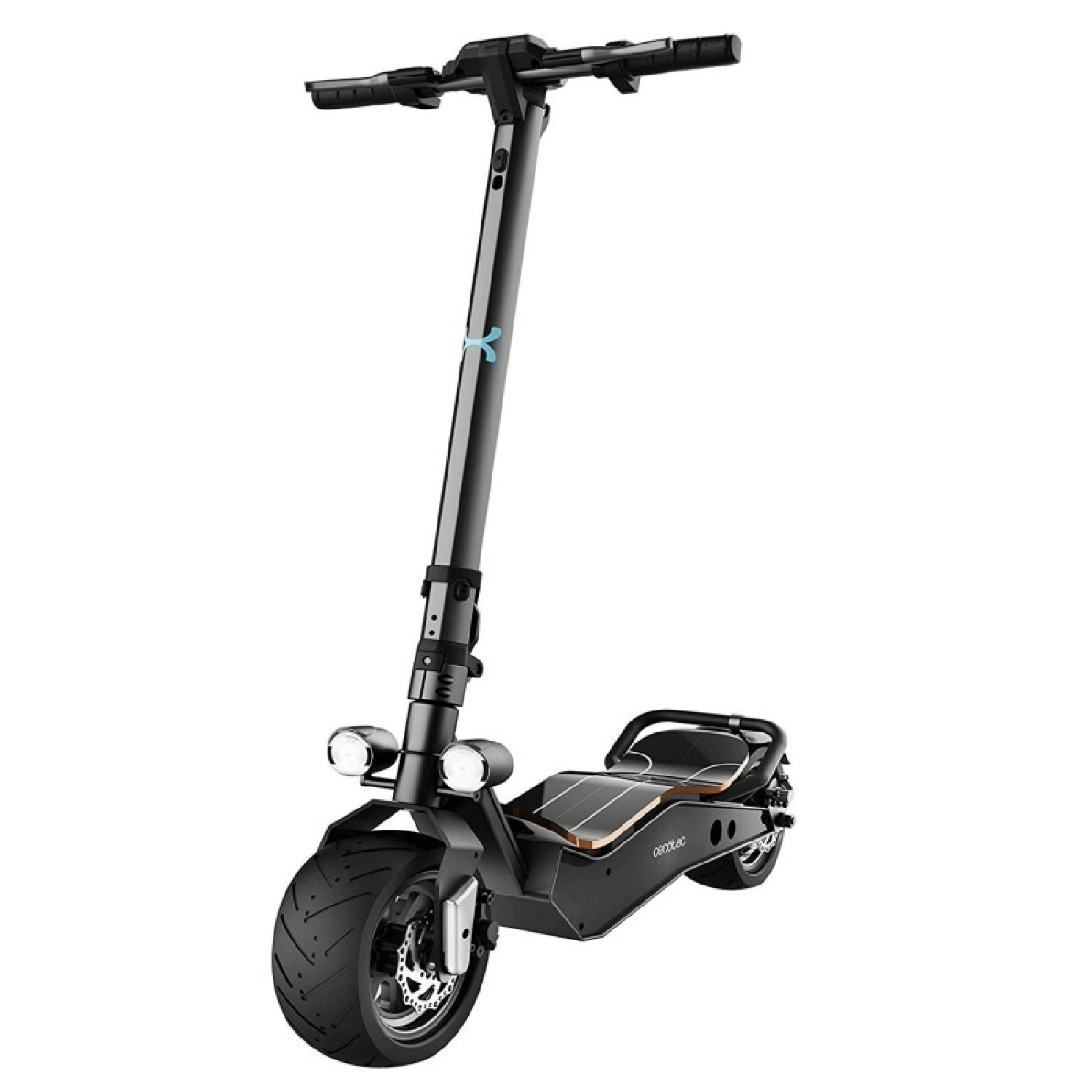 Patinete - Patinete eléctrico Bongo Serie Z Blue CECOTEC, 1100 W, 60 kg, negro