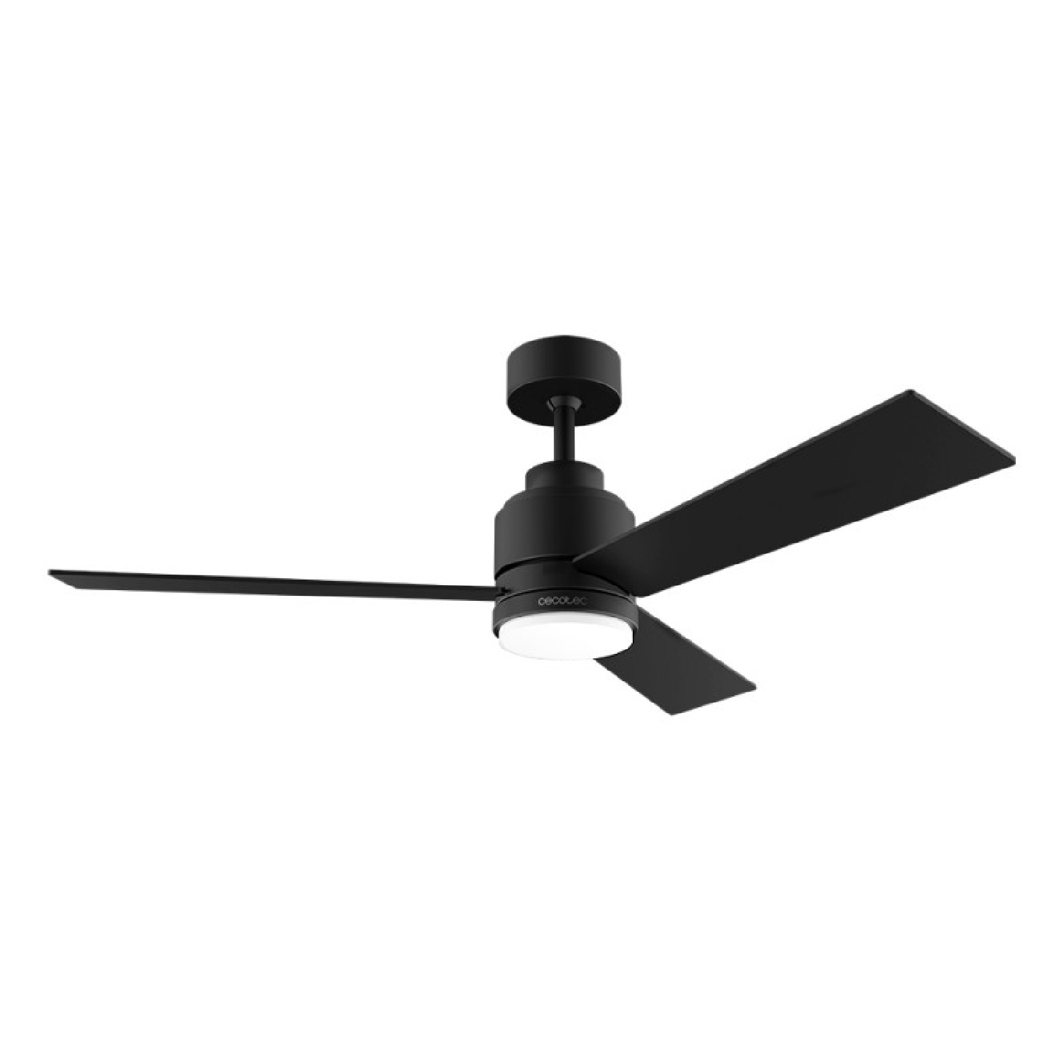 Energysilence Aero 4800 style black cecotec ventilador de techo con mando distancia temporizador y luz led 60 w motor cobre 48 122 cm 3 aspas 60w