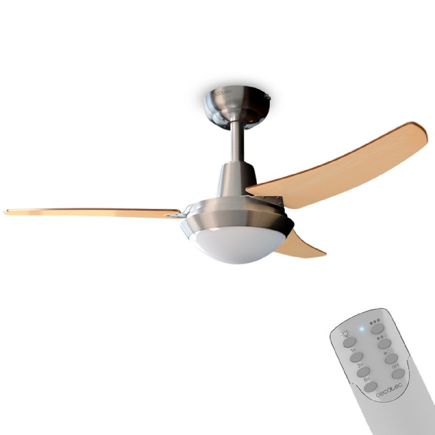 Ventilador de techo - EnergySilence Aero 480 CECOTEC, Brown