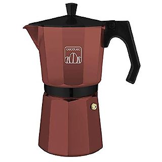 Cafetera tradicional - CECOTEC Mokclassic 600 Garnet, Aluminio, White