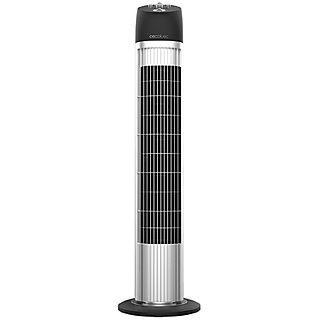 Ventilador de torre - CECOTEC EnergySilence 850 Skyline, 45 W, 3 velocidades, Silver