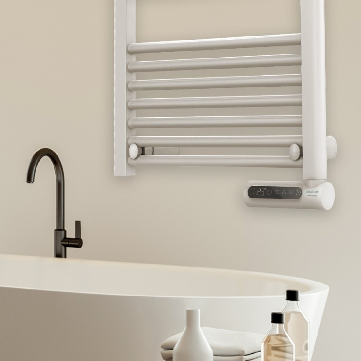 CECOTEC ReadyWarm White Towel fan 9200 Smart heater