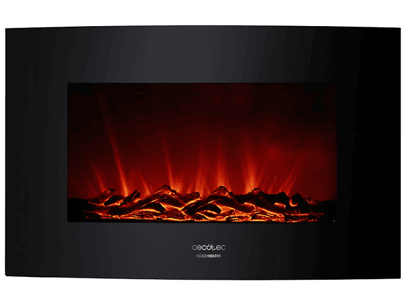 CHIMENEA ELECTRICA DECORATIVA CECOTEC WARM 2600 CURVED 2000W