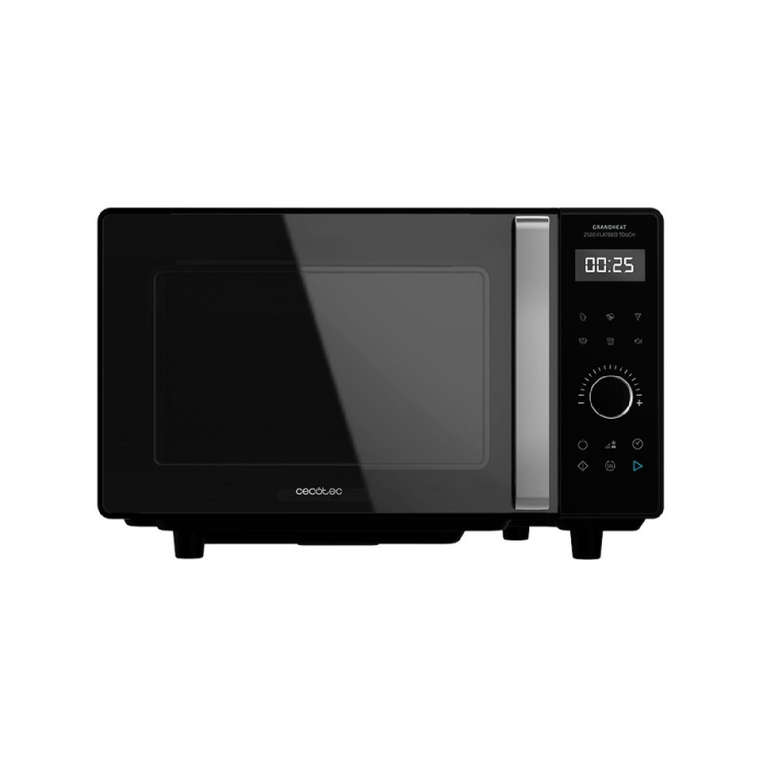 Digital GrandHeat Watt) 2500 Microwave CECOTEC Flatbed (1280