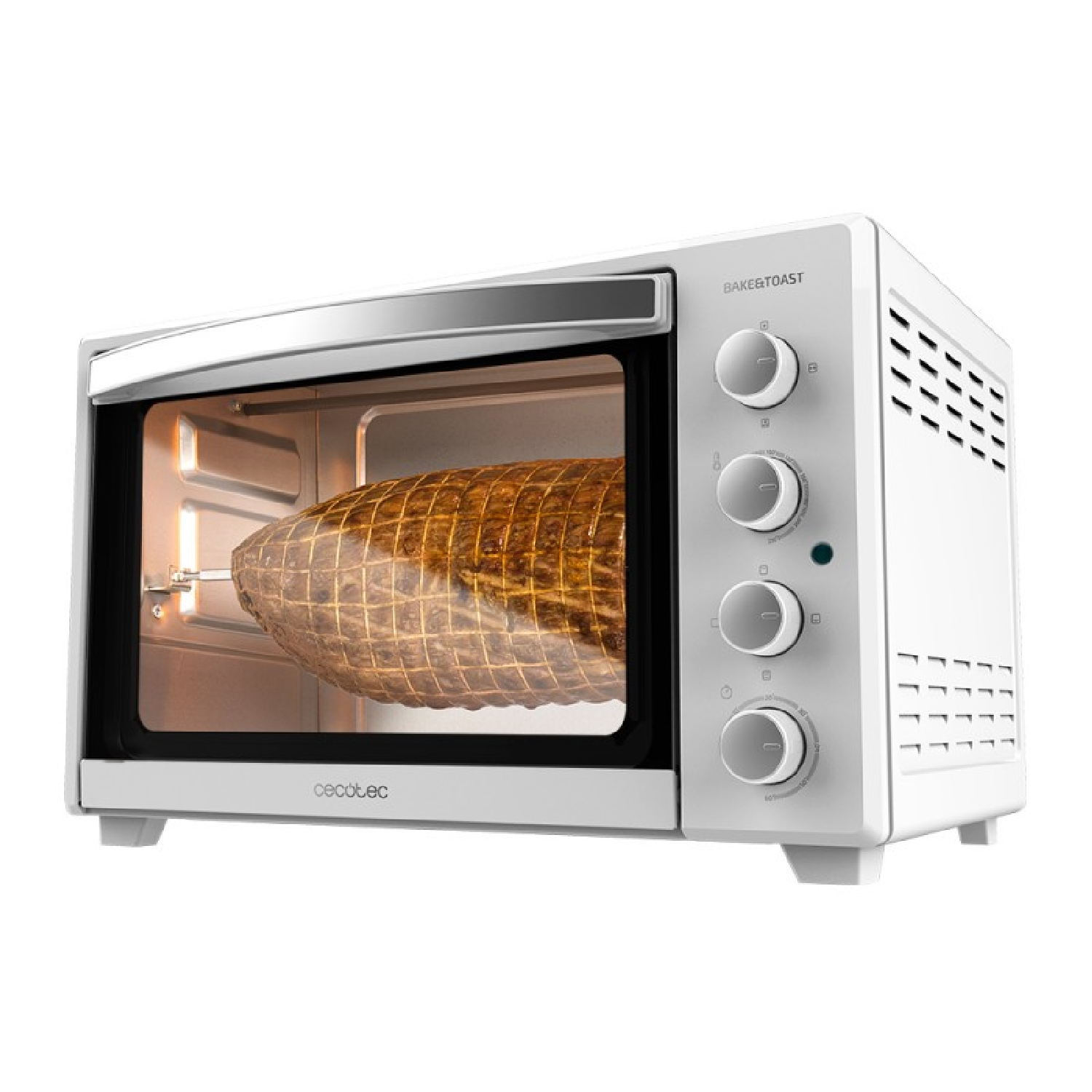 Horno sobremesa - Cecotec Horno Sobremesa de Convecci√≥n Ba CECOTEC, 2000 W, 40 cm, Metálico