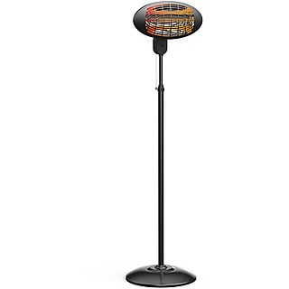 Calefactor halógeno - PURLINE HEATY EX2000, 2000 W, Negro