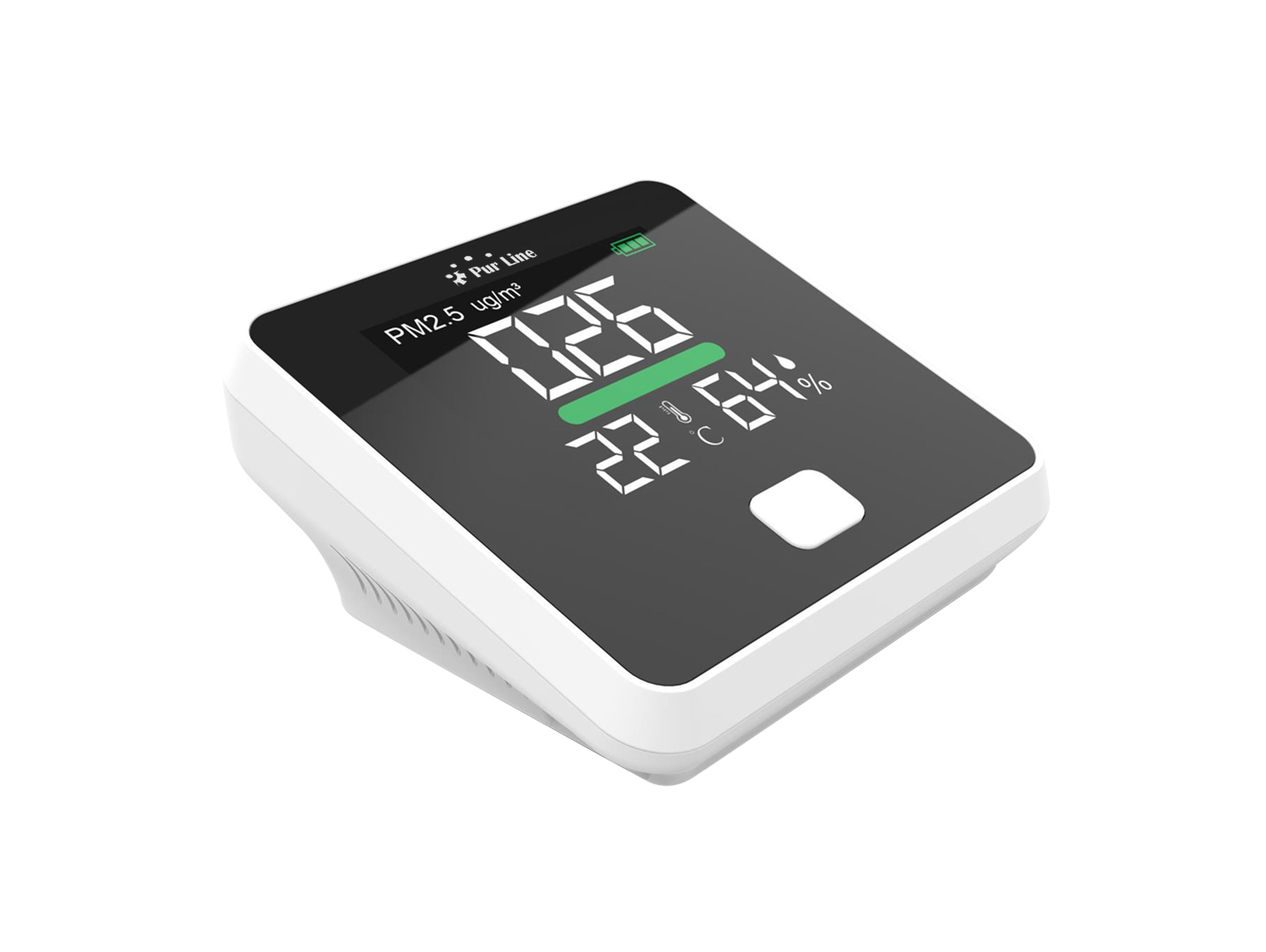 PM2.5-Sensor PURLINE Luftqualitätsmessgerät Funktionen mit 3 Wetterstation und