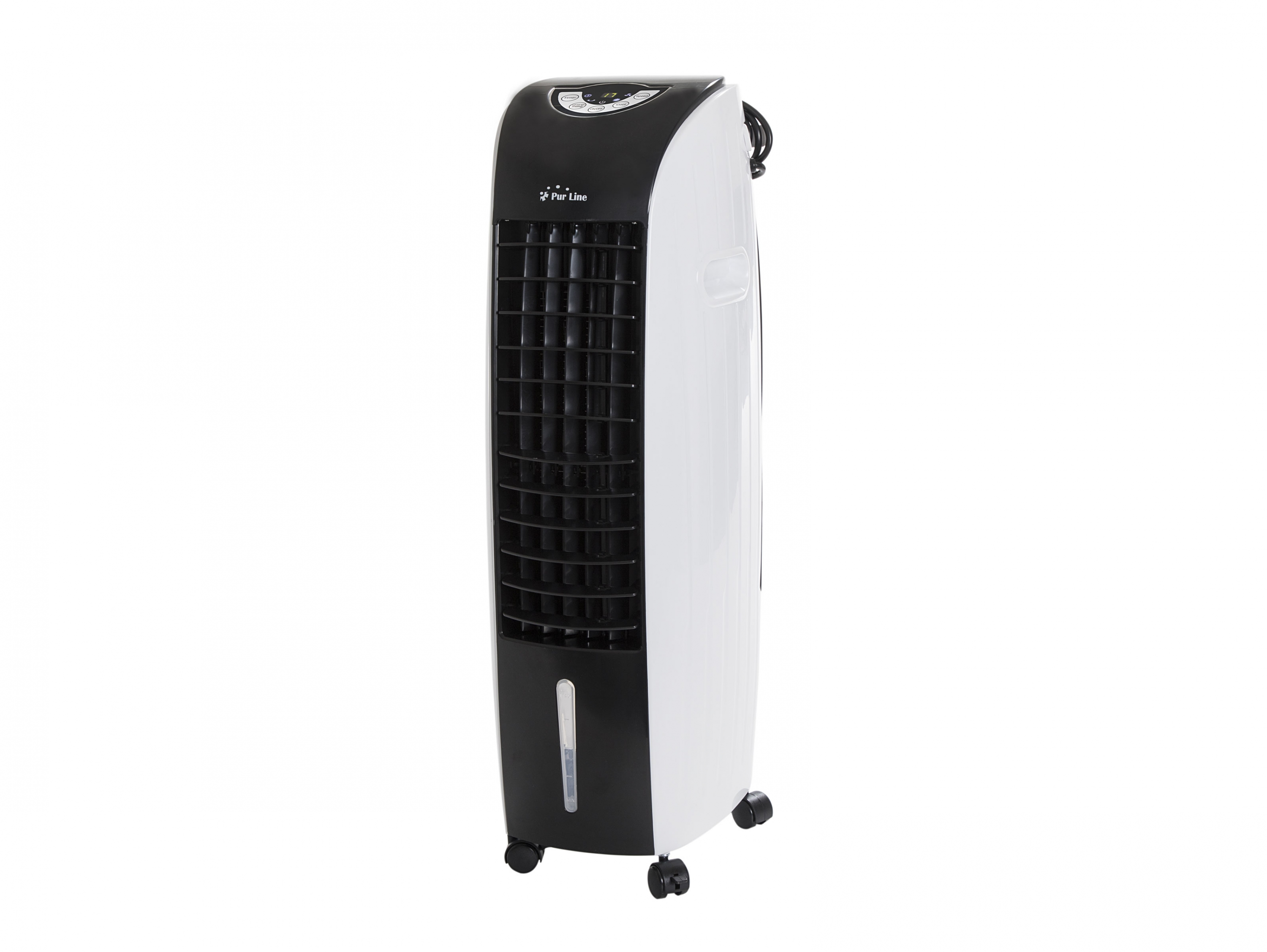 CTR 1 Climatizador evaporativo 4 en 1 con ventilador 65 W Mando a distancia  Portátil Negro