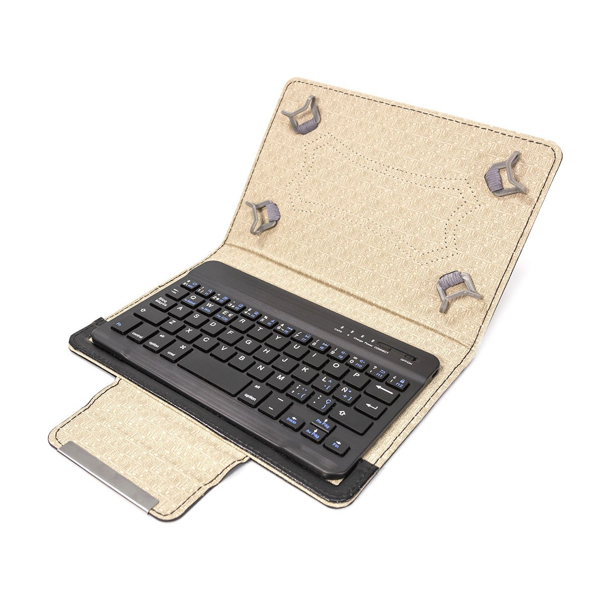 Funda Para Talcv3008talius negro con teclado talius bluetooth tablets de 8 cv3008