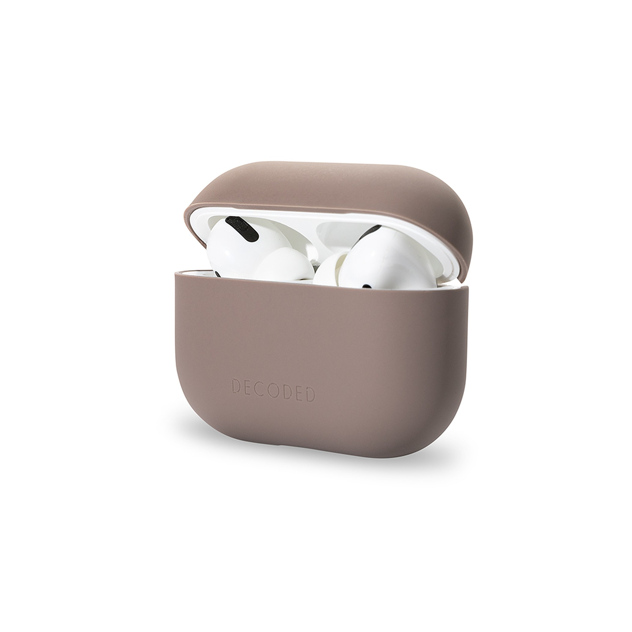 DECODED Aircase, Full Apple, taupe 3, Cover, Airpods Dark