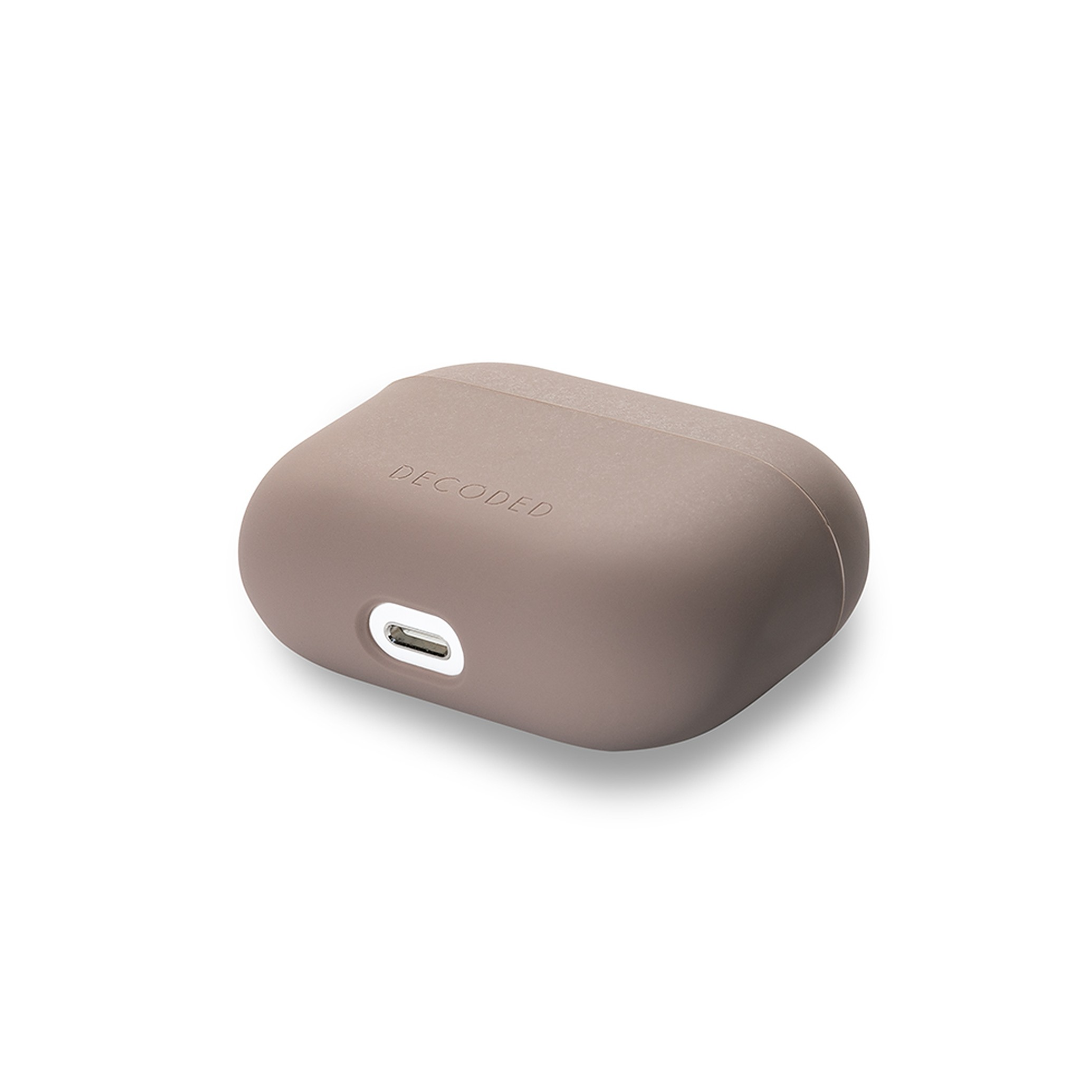 Dark taupe DECODED Aircase, Full Apple, 3, Airpods Cover,
