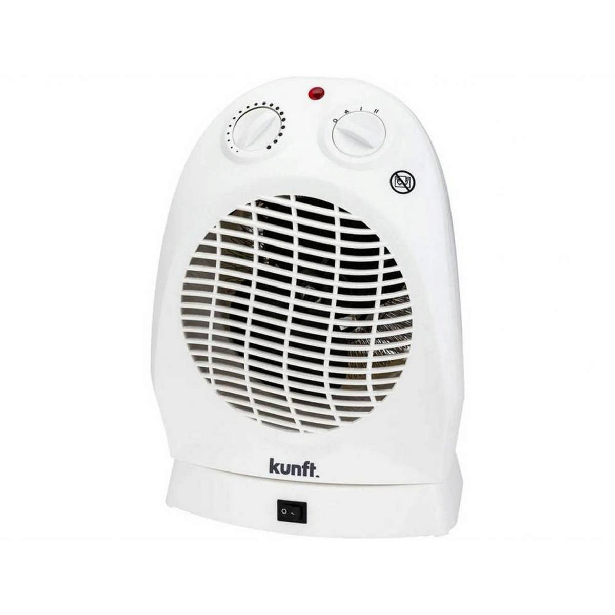 Calefactor - Calefactor Kunft KFH-2701 (2000 W) KUNFT, Blanco