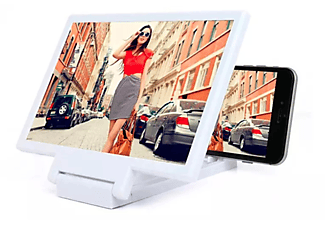 Ampliador de pantalla para dispositivos móviles color - SMTK-4928B SMARTEK, Blanco |