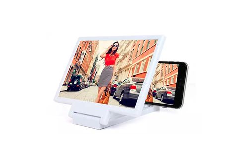 Ampliador de pantalla para dispositivos móviles color Blanco - SMTK-4928B  SMARTEK, Blanco