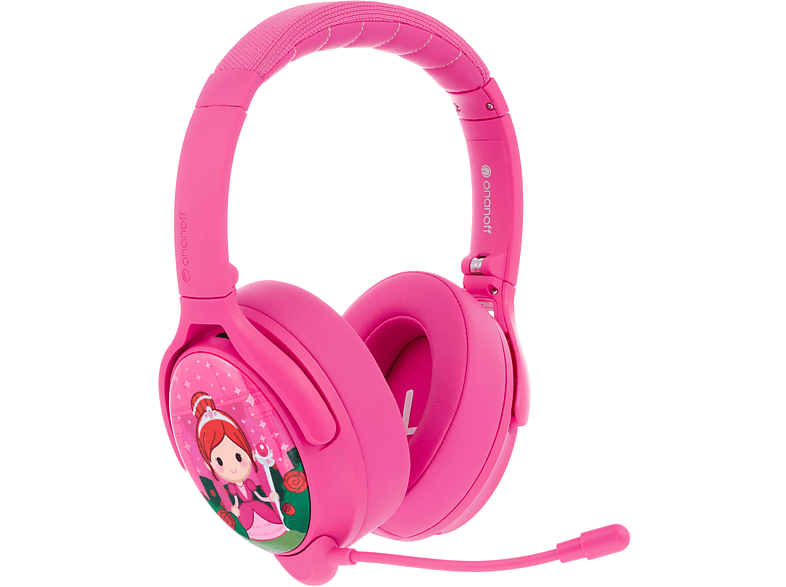 BUDDYPHONES Cosmos Plus, Bluetooth Kinder Rosa Kopfhörer Over-ear