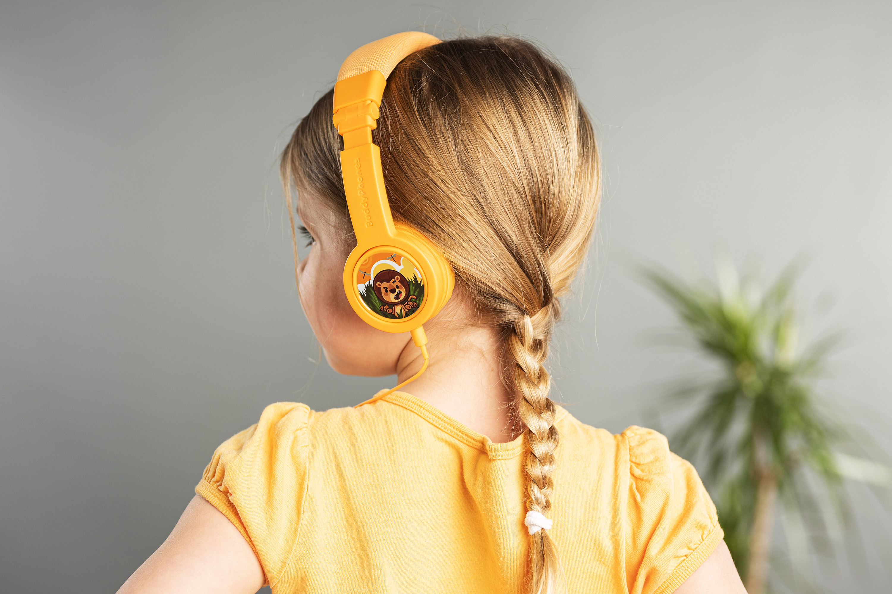 Explore+, Gelb On-ear Kopfhörer Kinder BUDDYPHONES