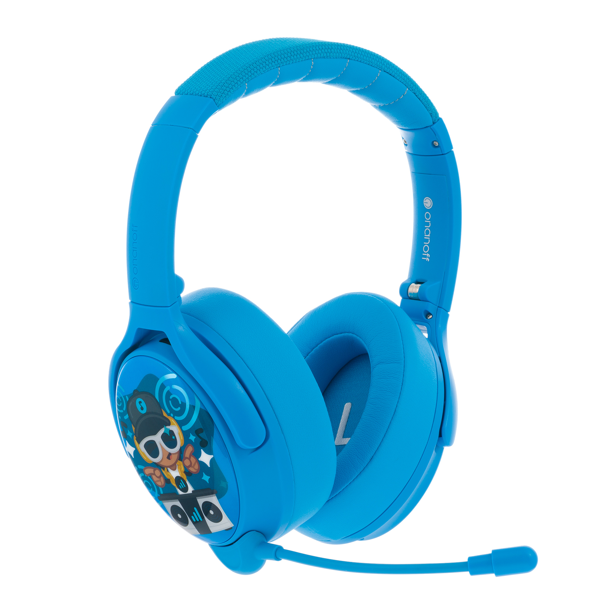 Kopfhörer BUDDYPHONES Plus, Over-ear Cosmos Kinder Blau Bluetooth