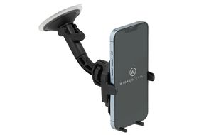 WICKED CHILI KFZ Autohalterung mit Ladefunktion für iPhone 15, 14, 13, 12  MagSafe Ladegerät Auto Handyhalterung KFZ Handy Halterung, schwarz